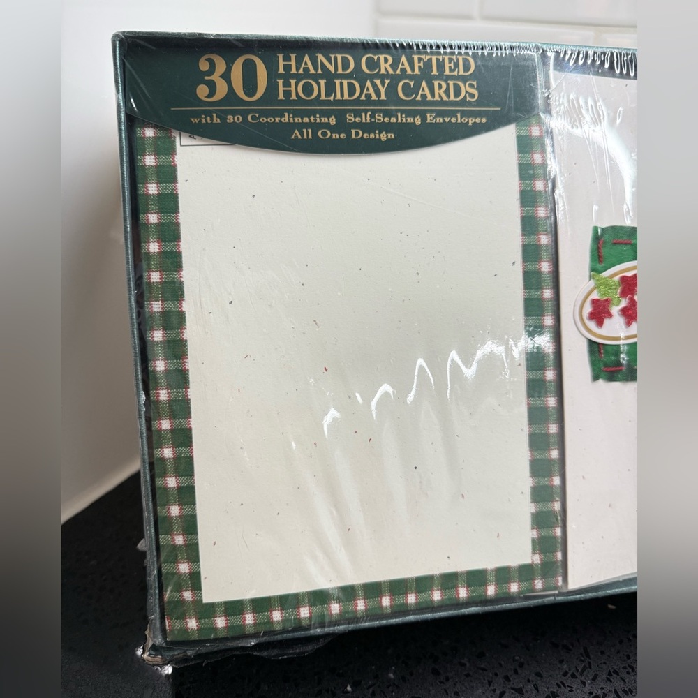 Handcrafted 3D Christmas Cards Set of 30‎ Cookies for Santa Theme by Paper Magic - Picture 5 of 11